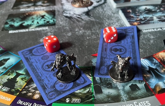 Eternal Nightmare, A new horror themed board game for 2-6 players 12+ Includes Base Game and Expansion Pack