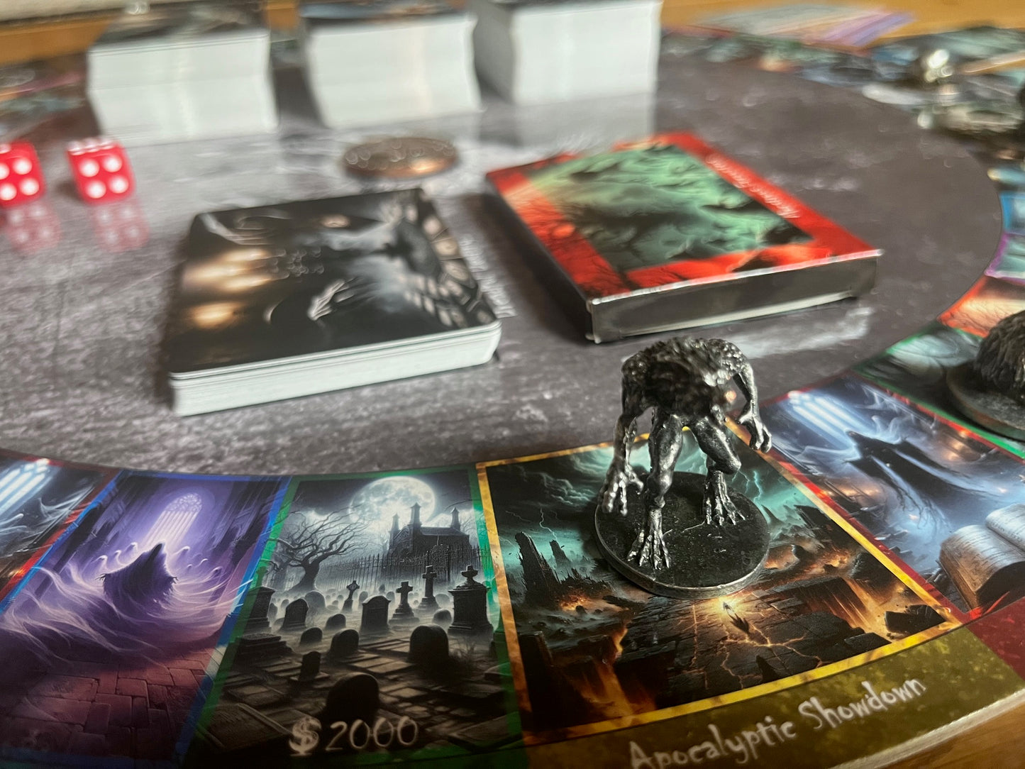 Eternal Nightmare, A new horror themed board game for 2-6 players 12+ Includes Base Game and Expansion Pack